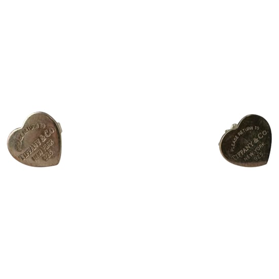 Tiffany & Co. Return to Tiffany Herzanhänger-Ohrstecker in Silber - Image 6