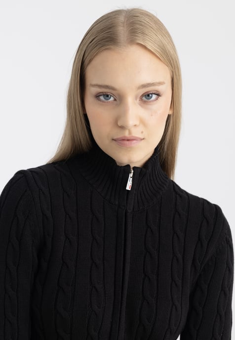Strickjacke Strickjacke Mit Zopfmuster - Image 4