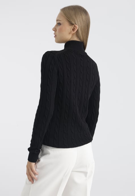 Strickjacke Strickjacke Mit Zopfmuster - Image 5