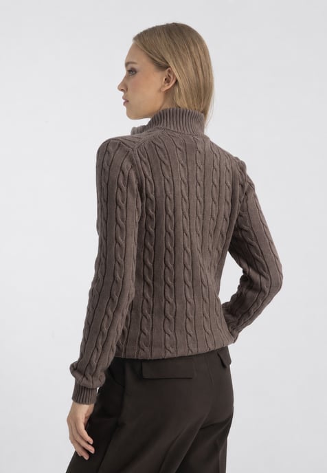 Strickjacke Strickjacke Mit Zopfmuster - Image 5