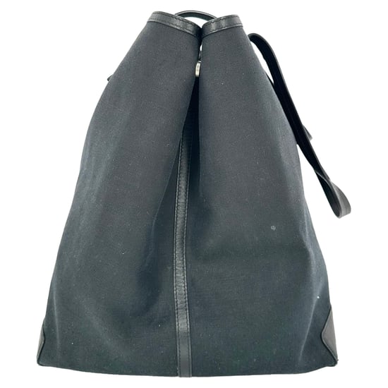 The Row Park Tote Three Canvas Tragetasche aus schwarzem Nylon-Canvas - Image 2