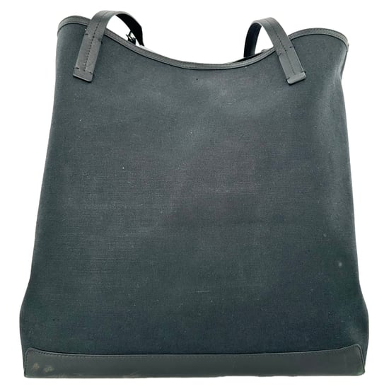 The Row Park Tote Three Canvas Tragetasche aus schwarzem Nylon-Canvas - Image 3