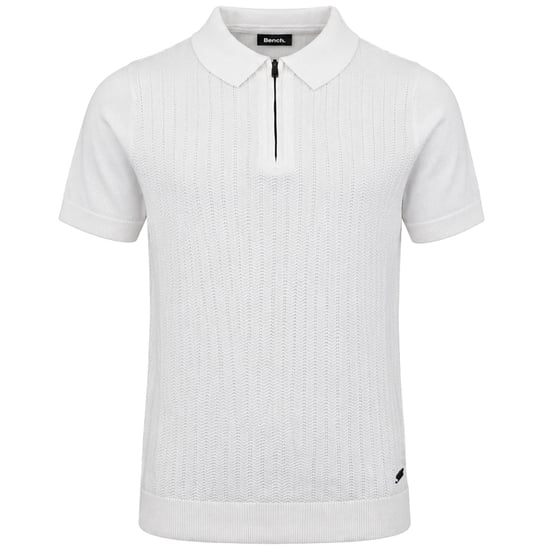 Bench Brescia Herren Polo-Shirt Weiß - Image 1