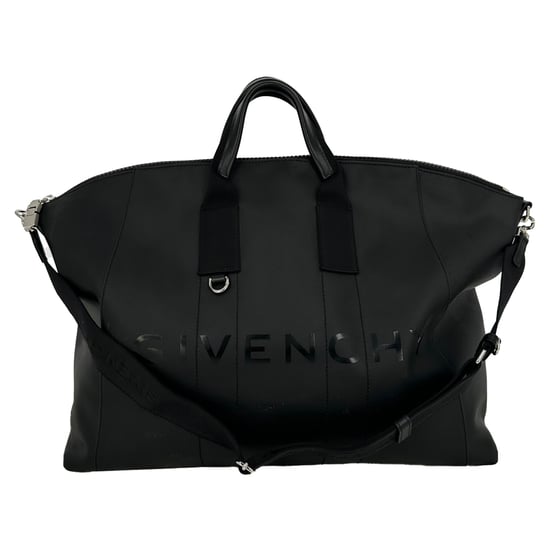 Givenchy Antigona Sporttasche aus schwarzem beschichtetem Canvas - Image 6