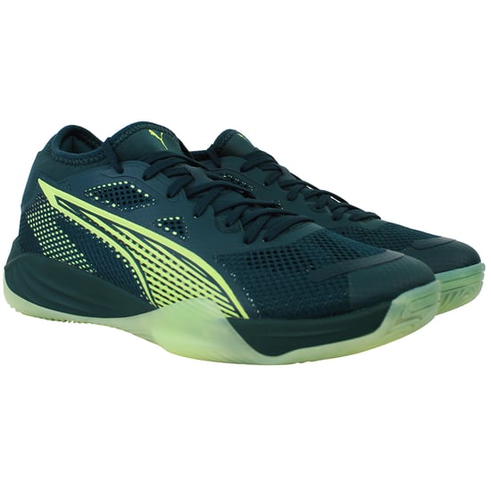 Puma Eliminate Nitro SQD 4 Herren Dunkelgrüne Handballschuhe - Image 2