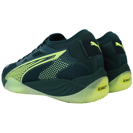 Puma Eliminate Nitro SQD 4 Herren Dunkelgrüne Handballschuhe - Image 3