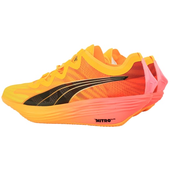 Puma Fast-FWD Nitro Elite Herren Orange Lauf Schuhe - Image 3