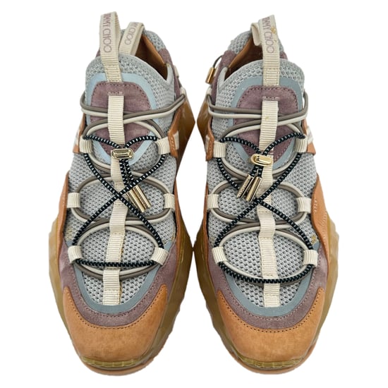 Jimmy Choo Diamond Trail Low-Top-Sneaker aus mehrfarbigem Polyester - Image 4
