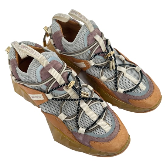 Jimmy Choo Diamond Trail Low-Top-Sneaker aus mehrfarbigem Polyester - Image 6