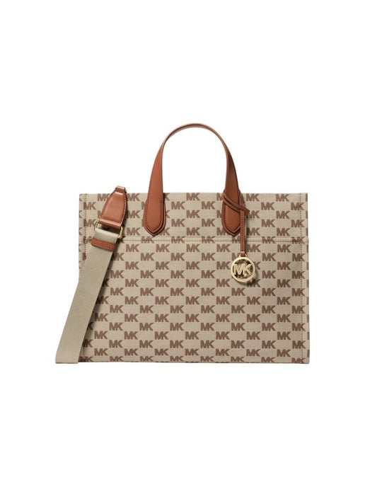 Michael Kors Tasche Beige/Ebenholz/Braun - Image 1