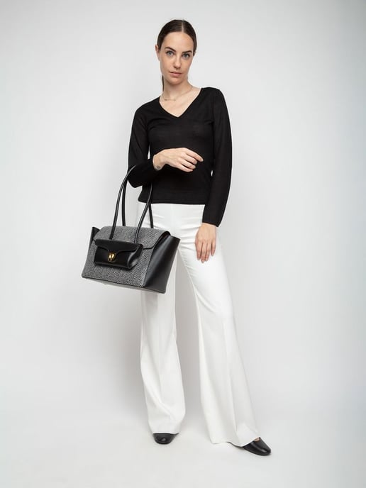 Coccinelle Handtasche Schwarz/Schwarz - Image 5