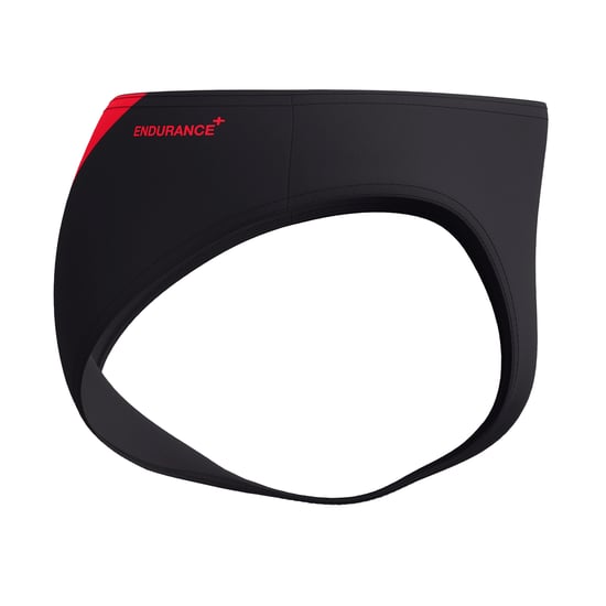 Speedo - "Hyperboom Splice" Schwimmshorts für Herren (Schwarz/Koralle) - Image 4