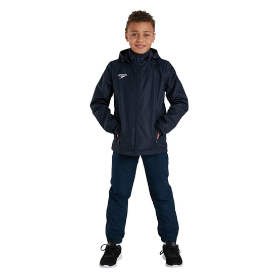 Speedo - "Club" Jacke, wasserfest für Jungen, Vaposhield-Material (Marine) - Image 4