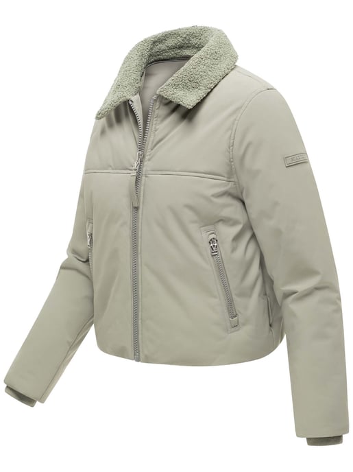 Marikoo Damen-Winterjacke „Yurinaa" mit abnehmbarem Innenlayer - Grau - Image 2
