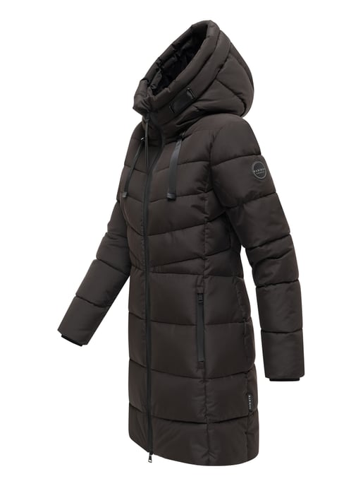 Marikoo Damen Winterjacke Natsukoo – warm, mit Teddyfell & Kapuze - Image 3