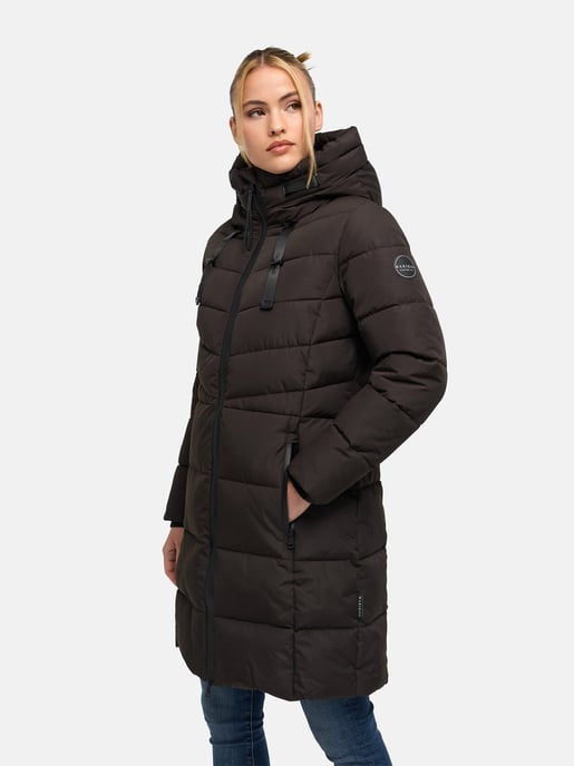 Marikoo Damen Winterjacke Natsukoo – warm, mit Teddyfell & Kapuze - Image 6