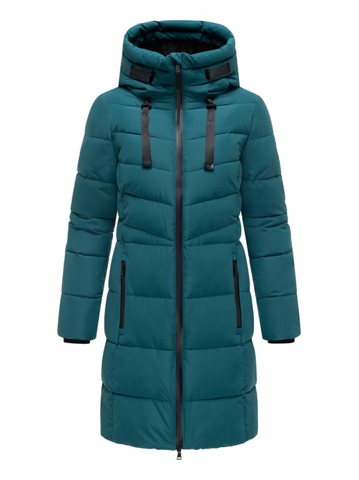 Marikoo Damen Winterjacke Natsukoo – warm, mit Teddyfell & Kapuze - Image 2