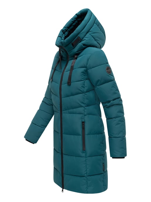Marikoo Damen Winterjacke Natsukoo – warm, mit Teddyfell & Kapuze - Image 3