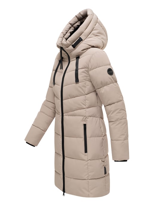 Marikoo Damen Winterjacke Natsukoo – warm, mit Teddyfell & Kapuze - Image 3
