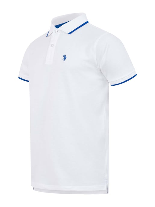 U.S. Polo Assn. Herren Poloshirt aus Baumwolle mit Kontrastdetails - Image 2