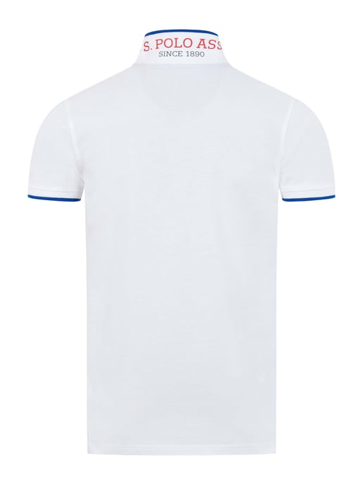 U.S. Polo Assn. Herren Poloshirt aus Baumwolle mit Kontrastdetails - Image 3