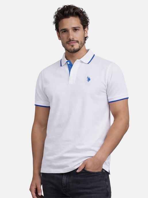 U.S. Polo Assn. Herren Poloshirt aus Baumwolle mit Kontrastdetails - Image 5