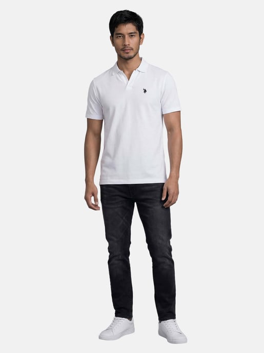 U.S. Polo Assn. Herren Poloshirt mit offenem Kragen - Image 4
