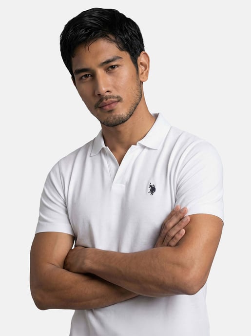 U.S. Polo Assn. Herren Poloshirt mit offenem Kragen - Image 6