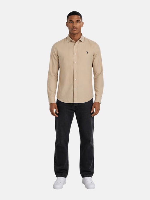 U.S. Polo Assn. Herren Cordhemd aus Baumwolle mit Stretchanteil - Image 4