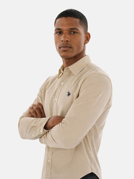 U.S. Polo Assn. Herren Cordhemd aus Baumwolle mit Stretchanteil - Image 6