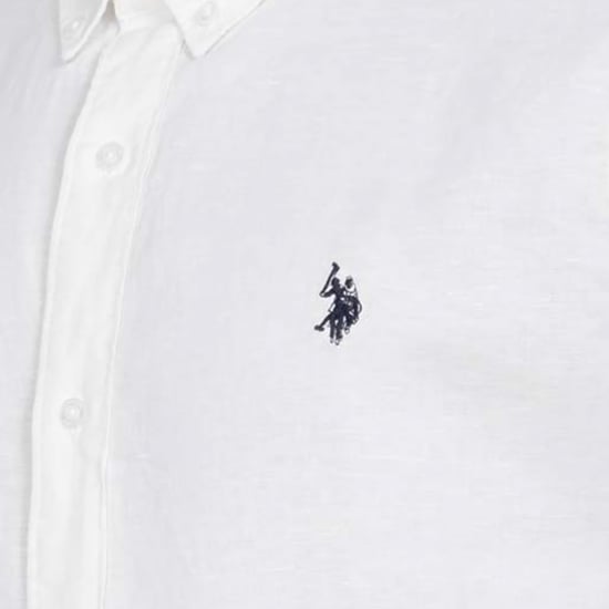 U.S. Polo Assn. Herren Leinenhemd aus Leinen-Baumwollmix - Image 4
