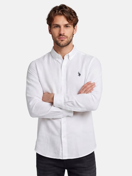 U.S. Polo Assn. Herren Leinenhemd aus Leinen-Baumwollmix - Image 6