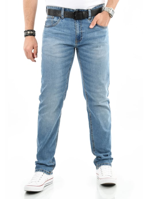 Indicode Herren Jeanshose Ingianluca Regular Fit - Image 3