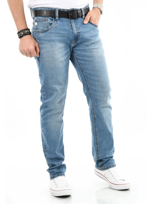 Indicode Herren Jeanshose Ingianluca Regular Fit - Image 4