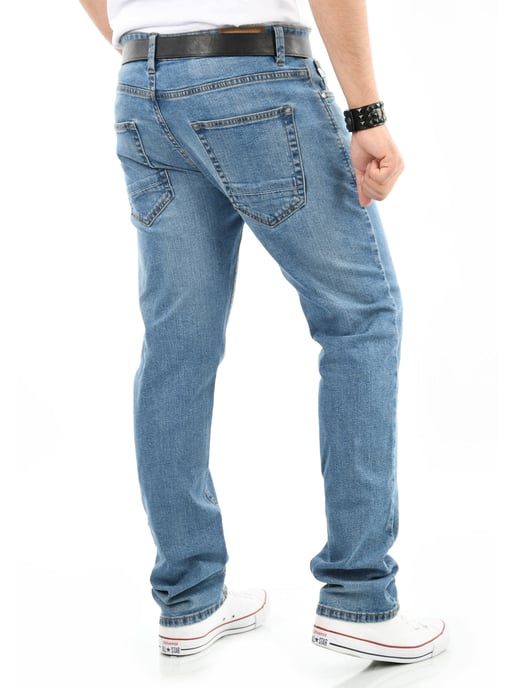 Indicode Herren Jeanshose Ingianluca Regular Fit - Image 5