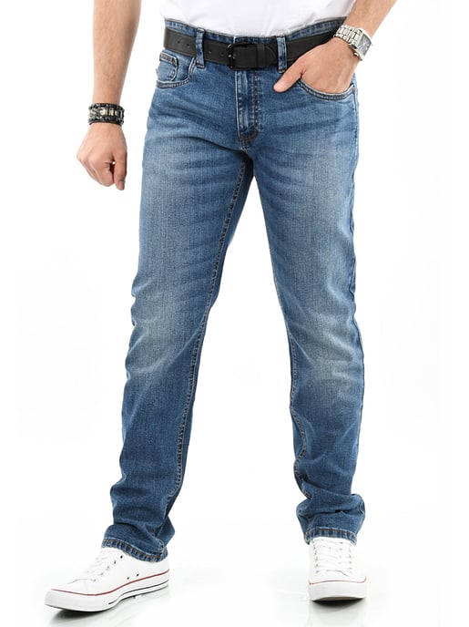 Indicode Herren Jeanshose Ingianluca Regular Fit - Image 3