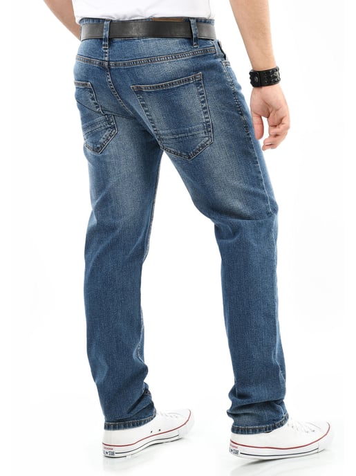 Indicode Herren Jeanshose Ingianluca Regular Fit - Image 5