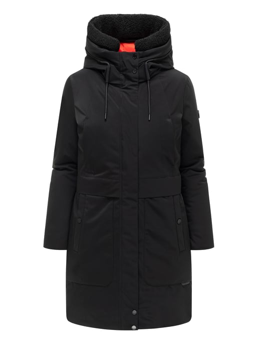Marikoo Damen Winterparka Pakaami mit Teddyfutter - Image 1