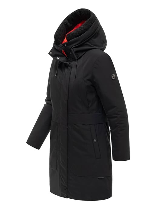 Marikoo Damen Winterparka Pakaami mit Teddyfutter - Image 2