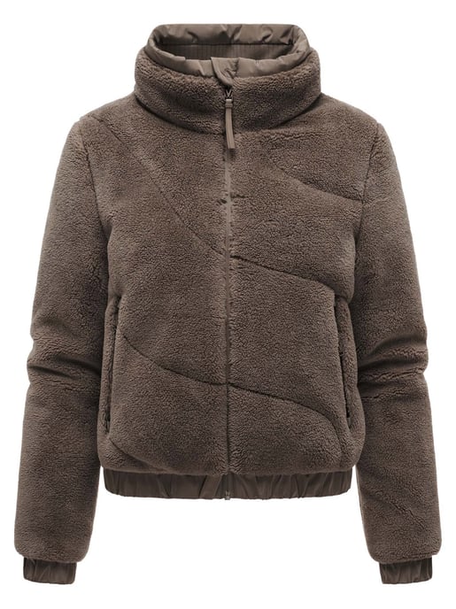 Marikoo Damen Winterjacke Yuvaa aus Teddyplüsch - Image 1