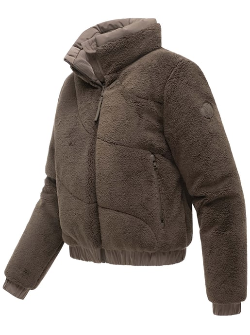 Marikoo Damen Winterjacke Yuvaa aus Teddyplüsch - Image 2