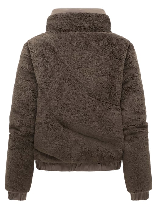 Marikoo Damen Winterjacke Yuvaa aus Teddyplüsch - Image 3