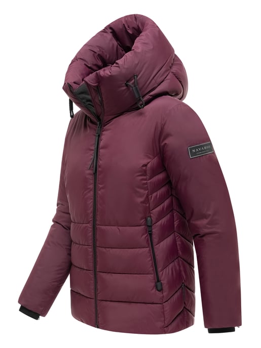 Navahoo Damen Winter Steppjacke Waldengel mit Kapuze - Image 2