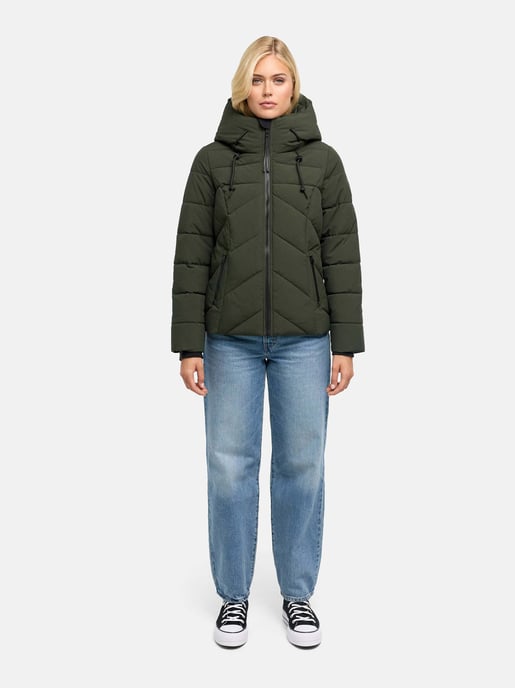 Marikoo Damen Winterjacke Naanda mit Teddyfutter - Image 5