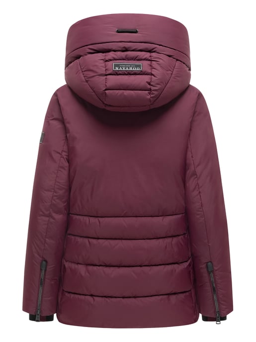 Navahoo Damen Winter Steppjacke Waldengel mit Kapuze - Image 3
