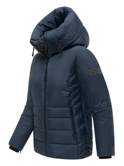Navahoo Damen Winter Steppjacke Waldengel mit Kapuze - Image 2