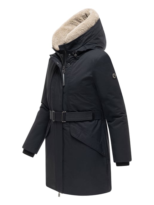 Marikoo Damen Winterparka Calistaa mit Taillengürtel - Image 2