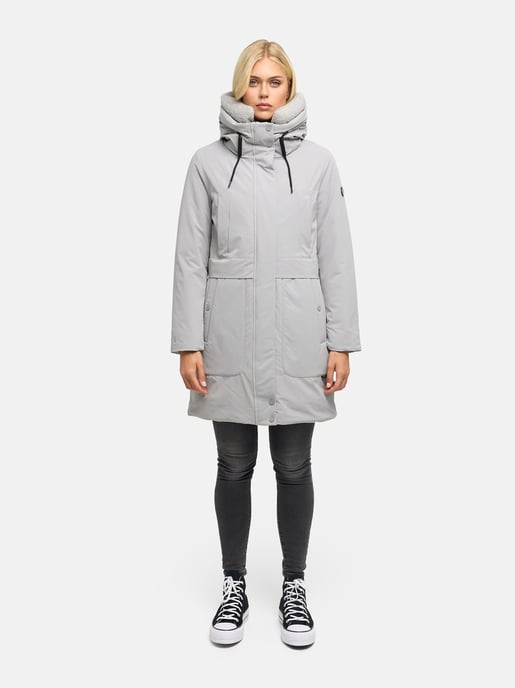 Marikoo Damen Winterparka Pakaami mit Teddyfutter - Image 5