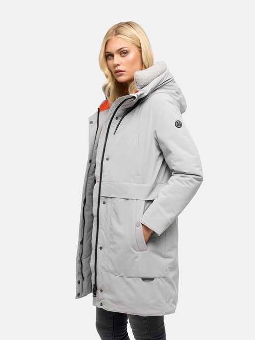Marikoo Damen Winterparka Pakaami mit Teddyfutter - Image 6