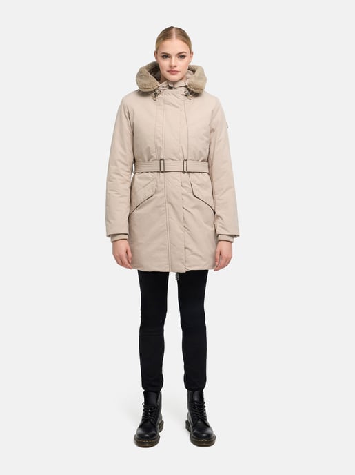 Marikoo Damen Winterparka Calistaa mit Taillengürtel - Image 5